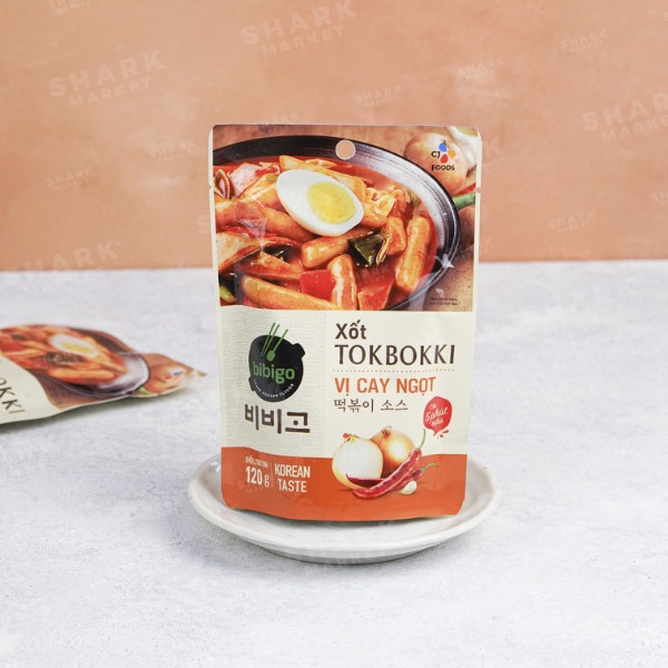 Xốt Tokbokki kiểu Hàn Quốc Bibigo 120g