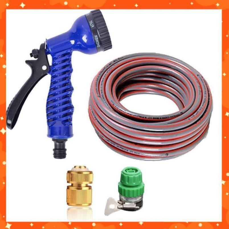 Bộ dây vòi xịt rửa xe, tưới cây, dọn dẹp nhà cửa 3-5m  206843