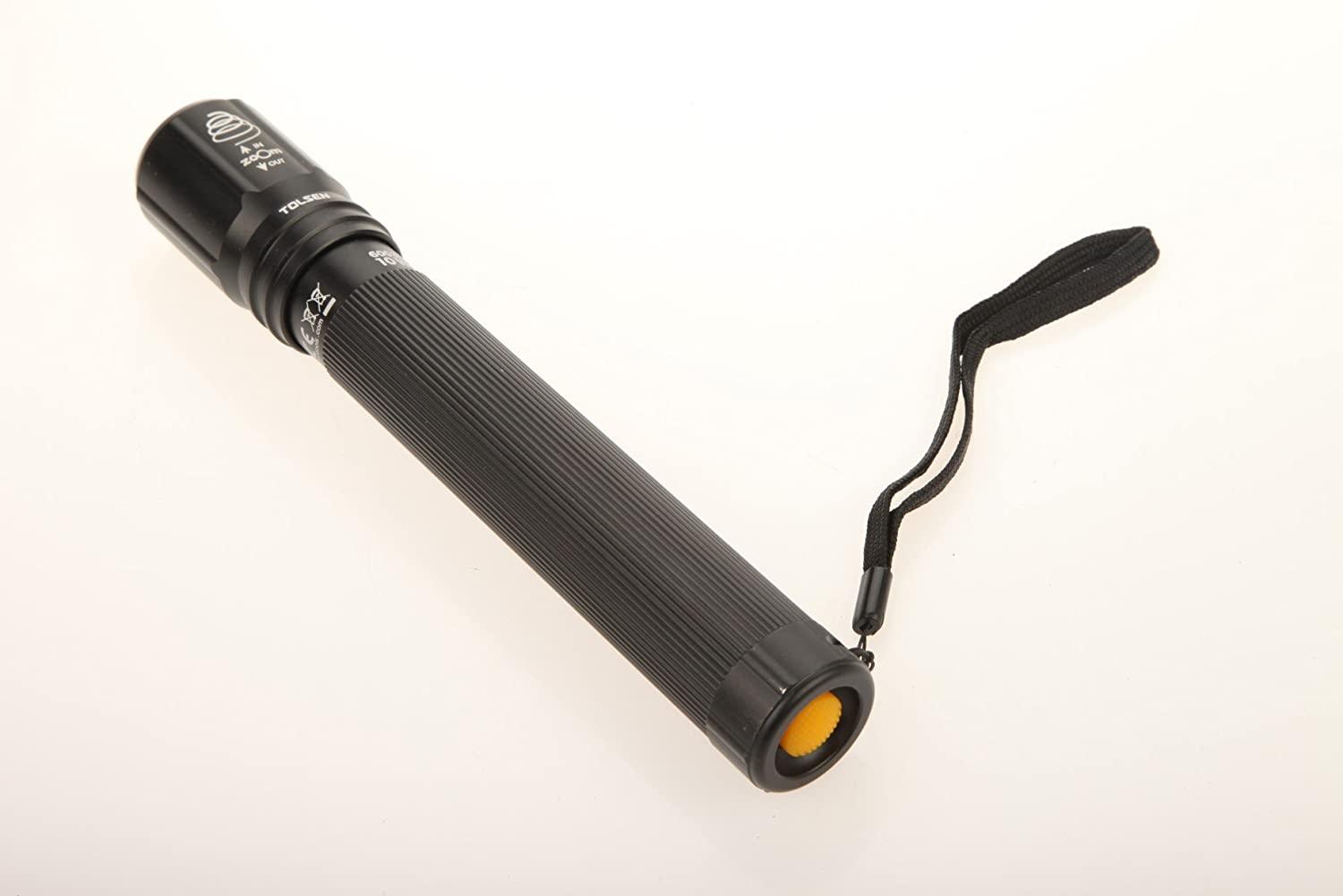 ĐÈN PIN PHÓNG TO, 10W DÙNG PIN TOLSEN 60035 - HÀNH CHÍNH HÃNG