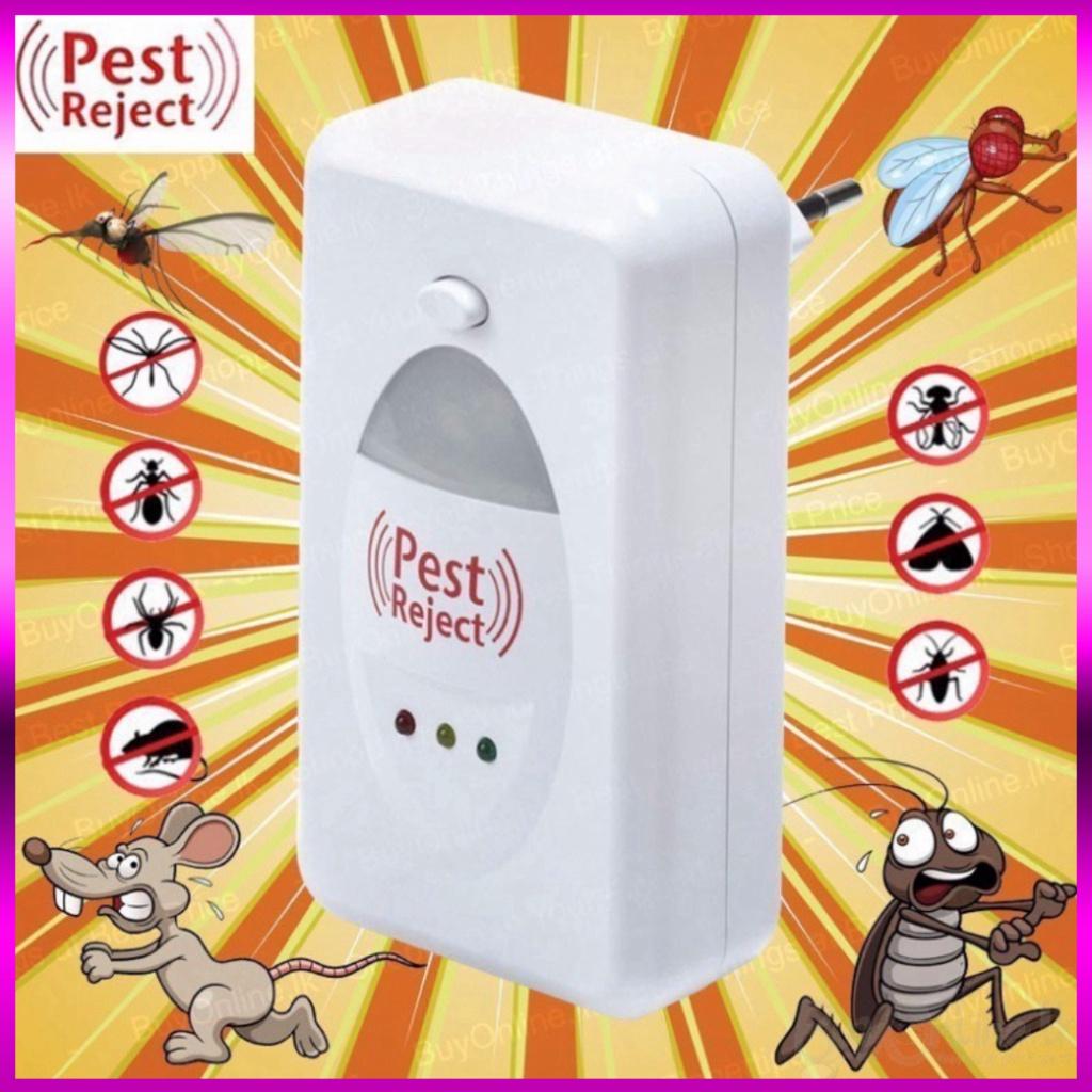 Thiết Bị Đuổi Côn Trùng Pest Reject - Máy Đuổi Chuột, Gián, Muỗi, Ruồi, Kiến, Mối