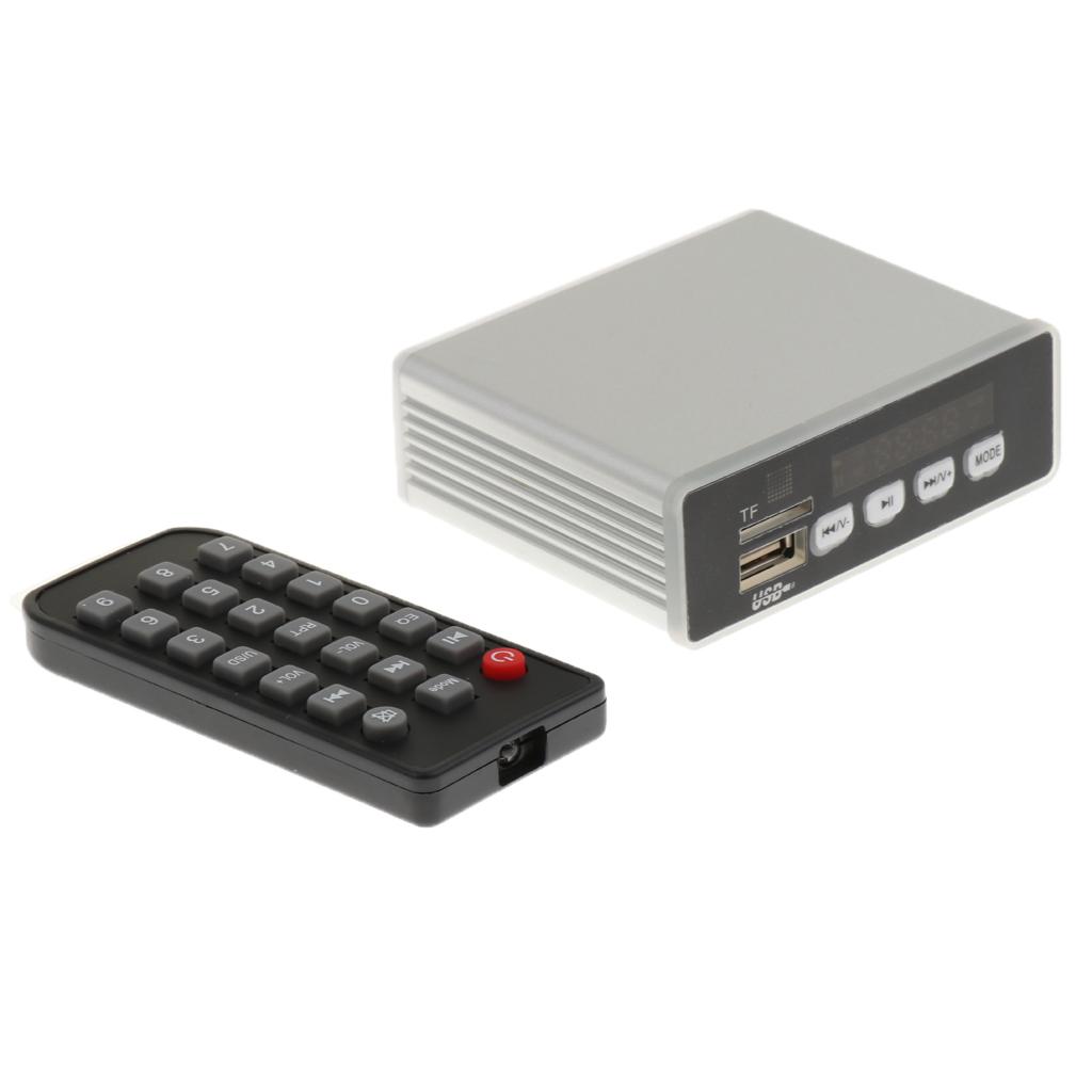 Bluetooth Audio Decoder Receiver Board Module Support USB TF MP3 WMA WAV