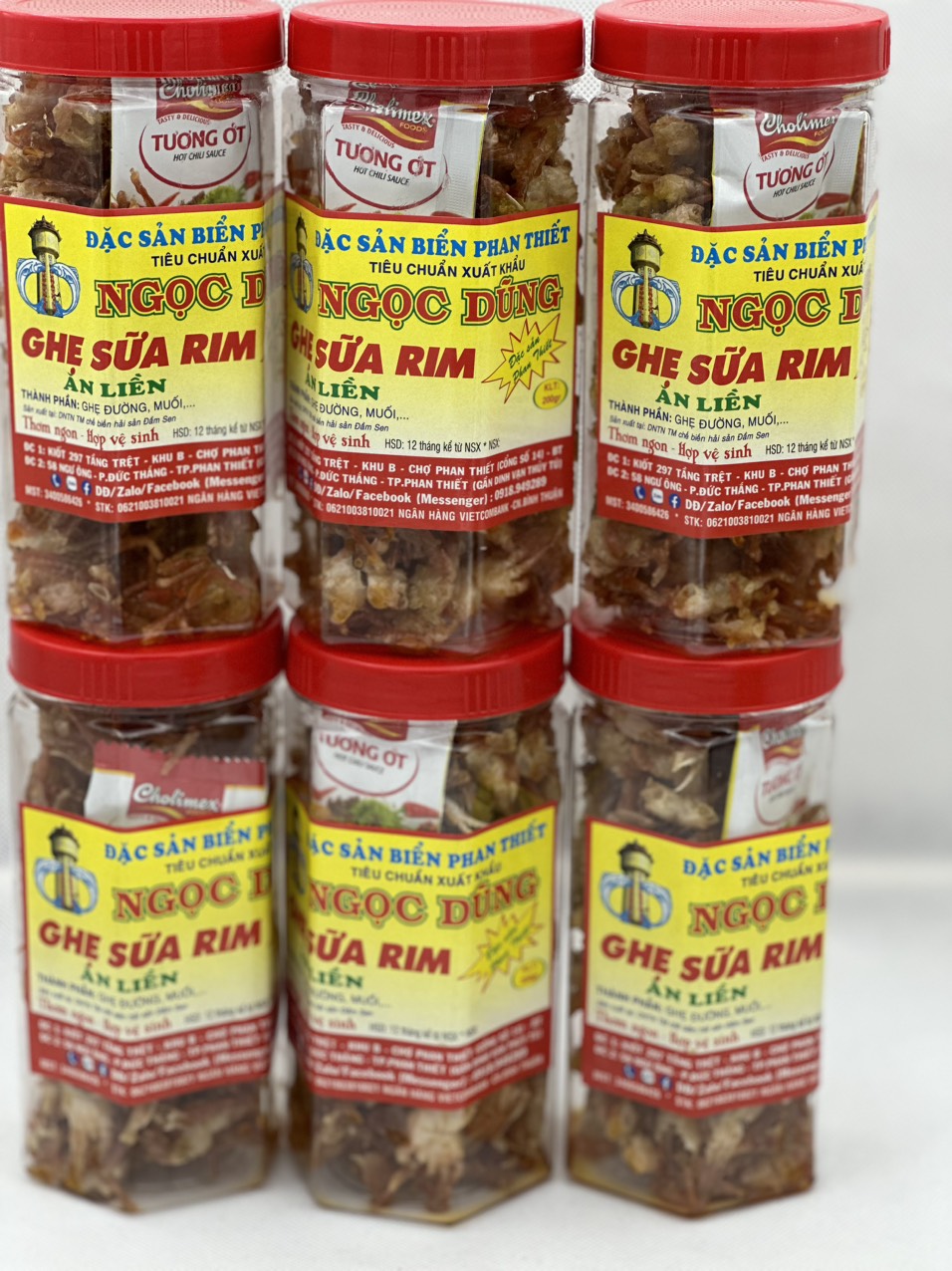Đặc sản Phan Thiết - Ghẹ Sữa Rim Hộp 250 Gram Đã Chế Biến Ăn Liền Ngon Ơi Là Ngon. Hạn Sử Dụng 12 Tháng Kể Từ Ngày Đặt Hàng - OCOP 4 Sao