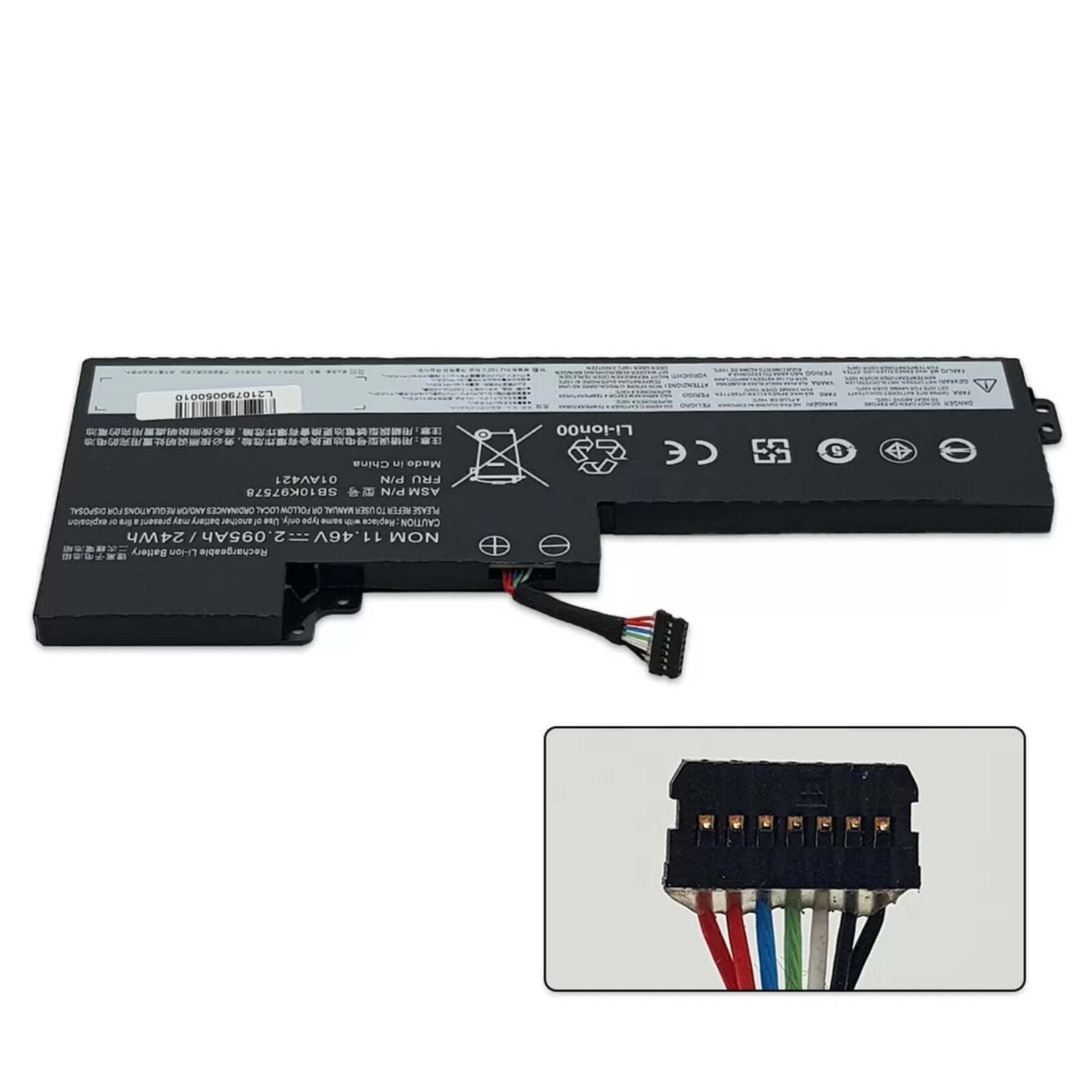 Pin dành cho Lenovo T470 01AV421 Internal 3cell 24Wh 11.46V