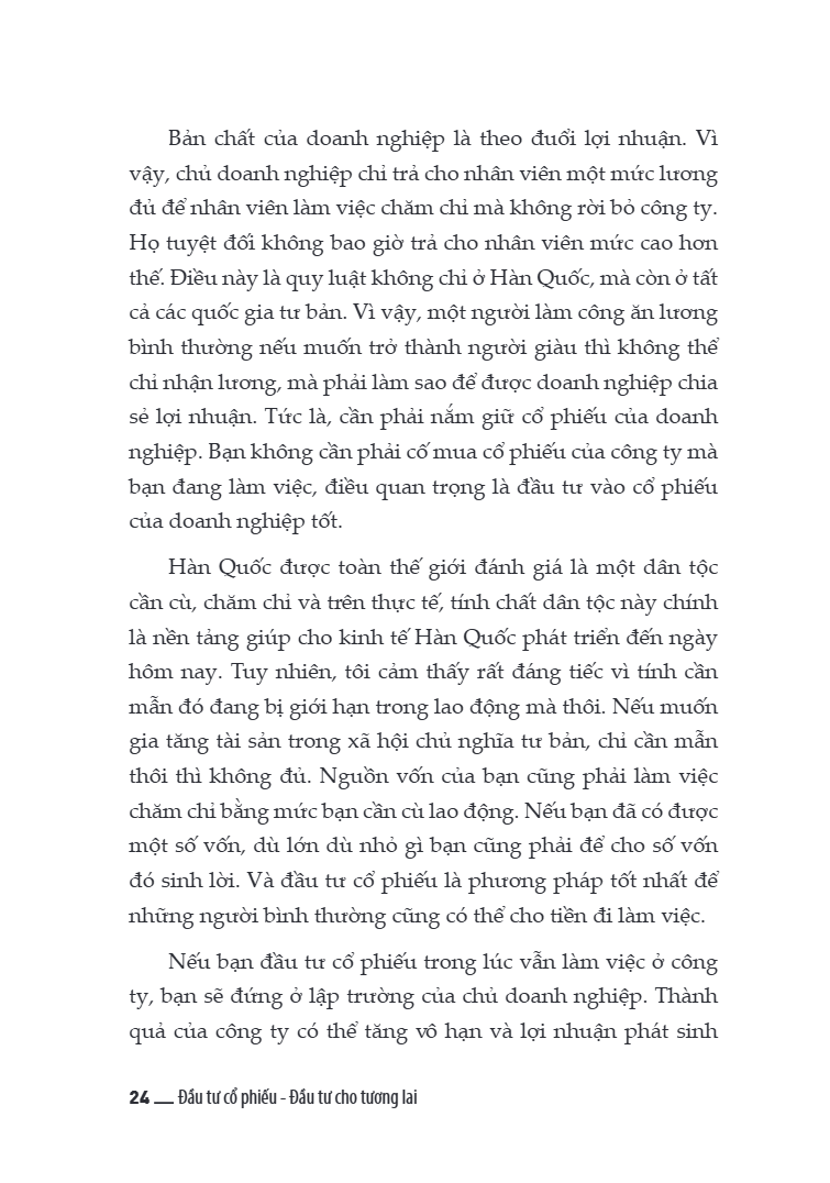 Đầu Tư Cổ Phiếu - Đầu Tư Cho Tương Lai - Đầu Tư Vào Cổ Phiếu Là Đầu Tư Vào Thời Gian