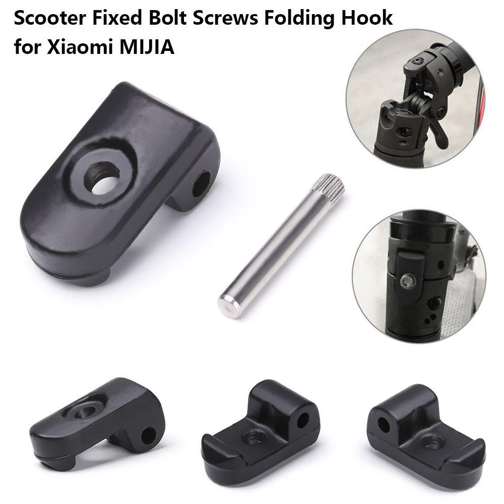 Bản lề Bolt Sửa chữa khóa thép cứng Khóa cố định Hook Folding Bolt For Xiaomi Mijia M365 Bộ phận xe tay ga M365 gấp Pothook Color: 3