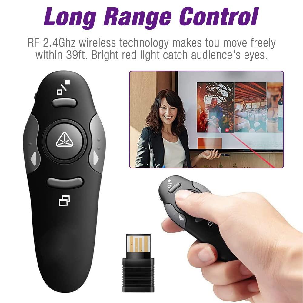 Điều khiển từ xa Powerpoint, Bút điều khiển thuyết trình không dây USB 2.4GH Không dây