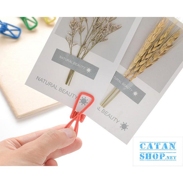 Kẹp Quần Áo, Tất, Sách Vở Nhiều Màu Đa Dạng Thép Không Gỉ Chất Lượng Cao, Siêu Chắc Chắn GD369-KepColor