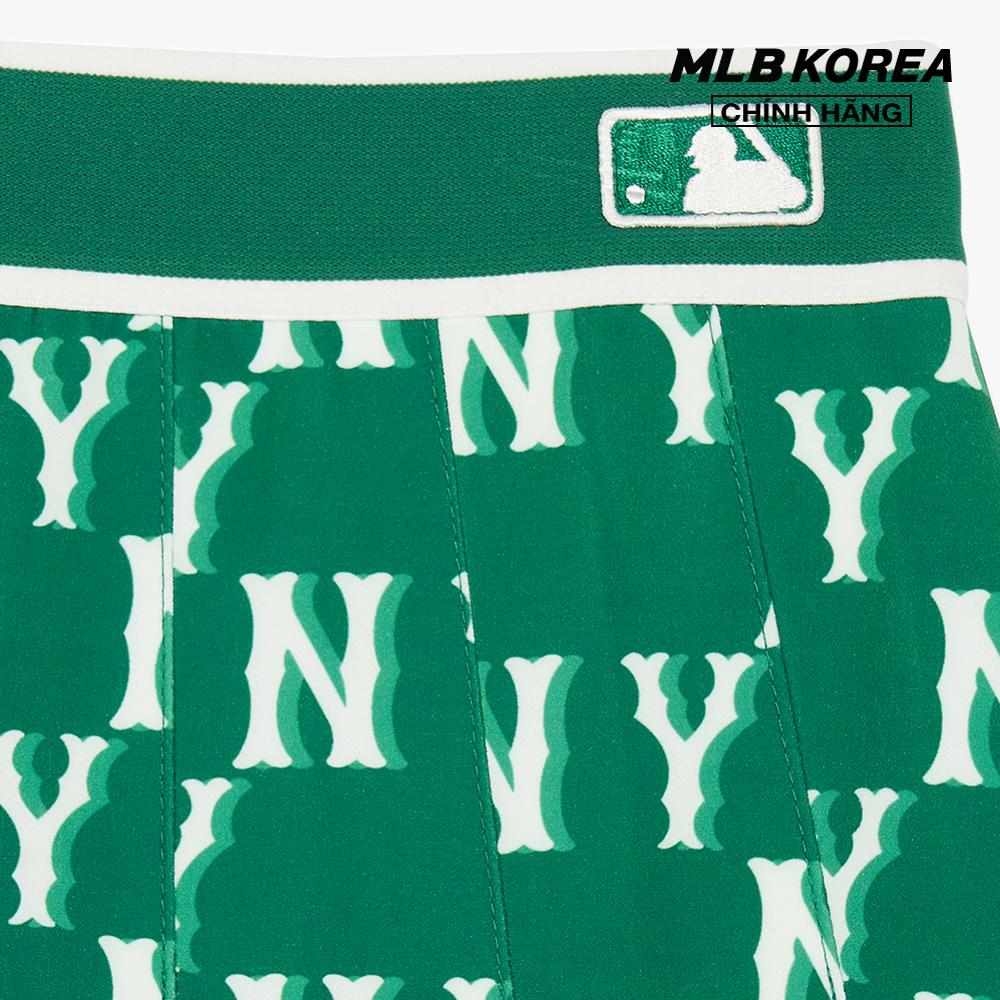 MLB - Chân váy xếp li mini Classic Monogram 3FSKM0133