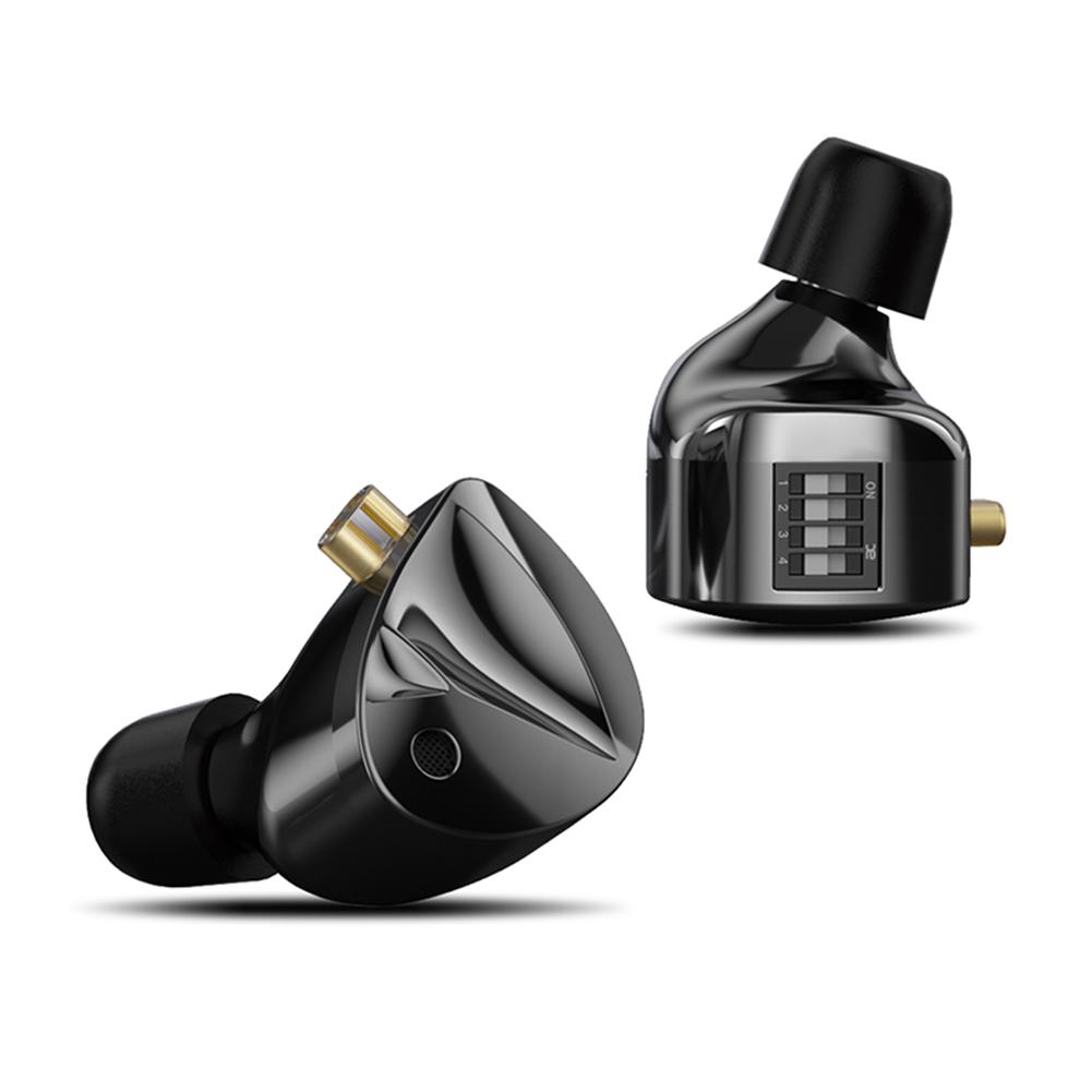 KZ D-Fi In Ear Màn hình HiFi Tai nghe Công tắc điều chỉnh 4 cấp có thể tùy chỉnh Tai nghe Thiết kế mạch mạng Zobel Tai nghe Màu sắc: D-Fi KHÔNG CÓ MIC