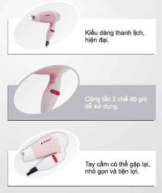 máy sấy tóc hiện đại