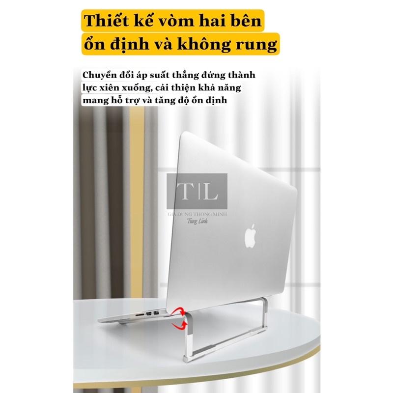 Kệ điện thoại, Ipad và thanh đỡ Laptop - có trượt, silicon đa điểm chống xước, hợp kim nhôm cao cấp