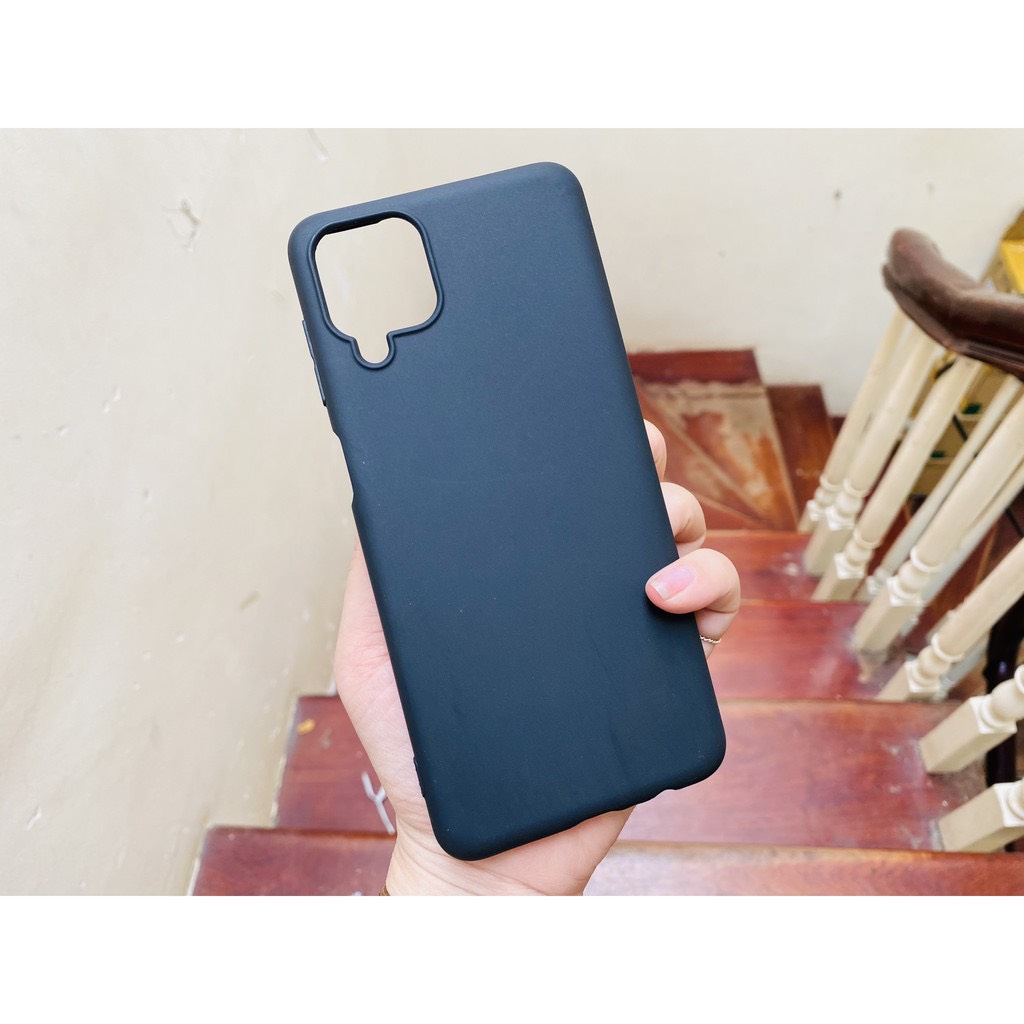 Ốp Lưng dành cho Samsung Galaxy A12, M12 Dẻo Đen