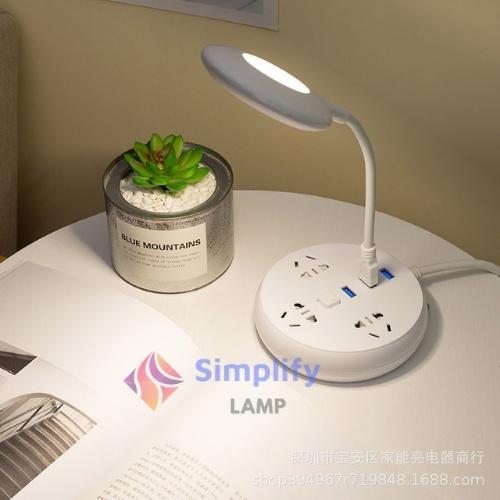 Đèn học bài để bàn mini Led USB cho bé, học sinh, sinh viên có màu xanh, hồng, trắng S01