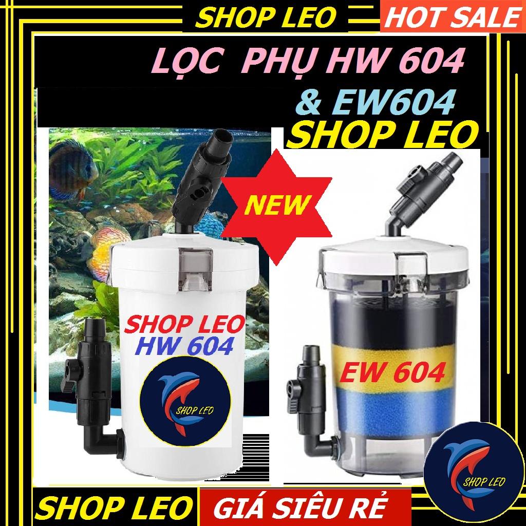 Lọc Phụ Sunsun HW 604, EW 604 - lọc phụ 604 vỏ trong suốt và vỏ trắng đục - Phụ kiện thủy sinh - shopleo