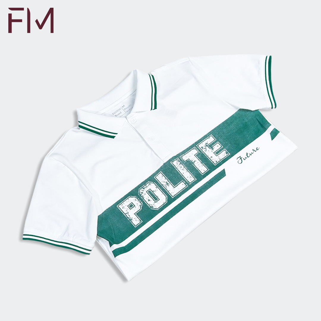 Áo thun polo nam, chất vải Poly thoáng mát co giãn 4 chiều, chống bám bụi, thiết kế bo phối sọc - FORMEN SHOP - FMPS209