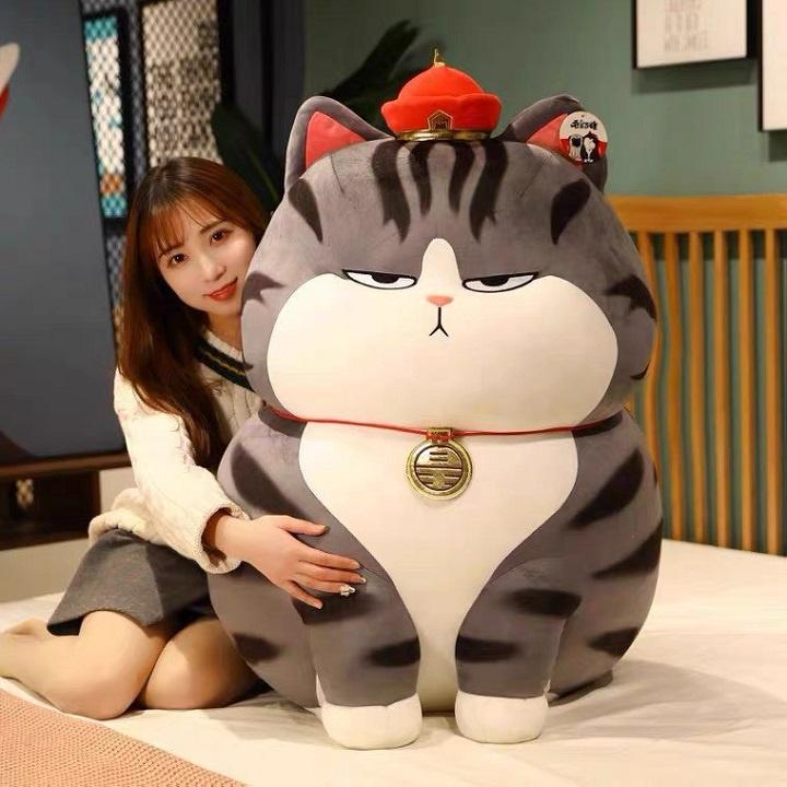Gấu Bông Mèo Hoàng Thượng SIÊU Dễ thương