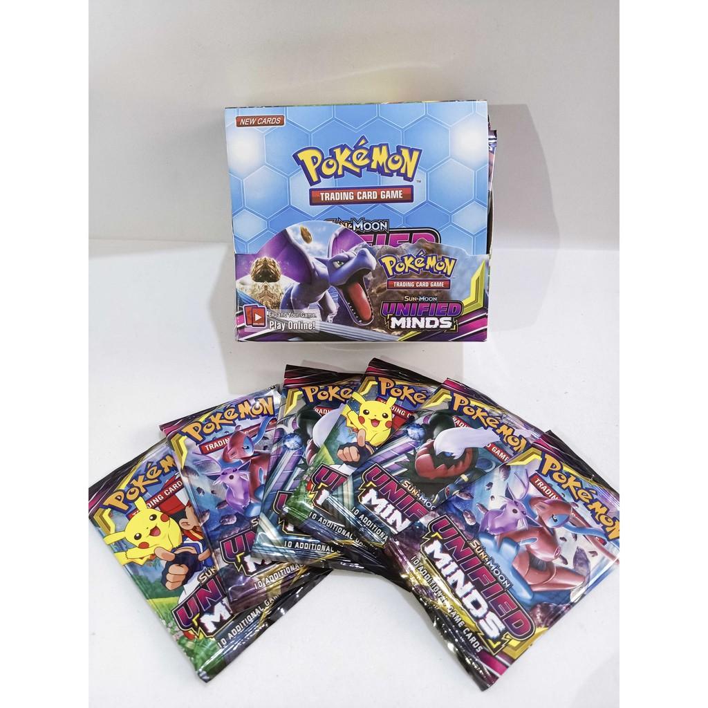 BỘ 324 lá thẻ bài POKEMON Board game Pokemon Tcg: Sun &amp; Moon