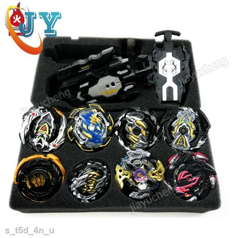 Bộ công cụ giải trí cù vô cực Beyblade kim khí 4D kèm bệ phóng ngộ nghĩnh