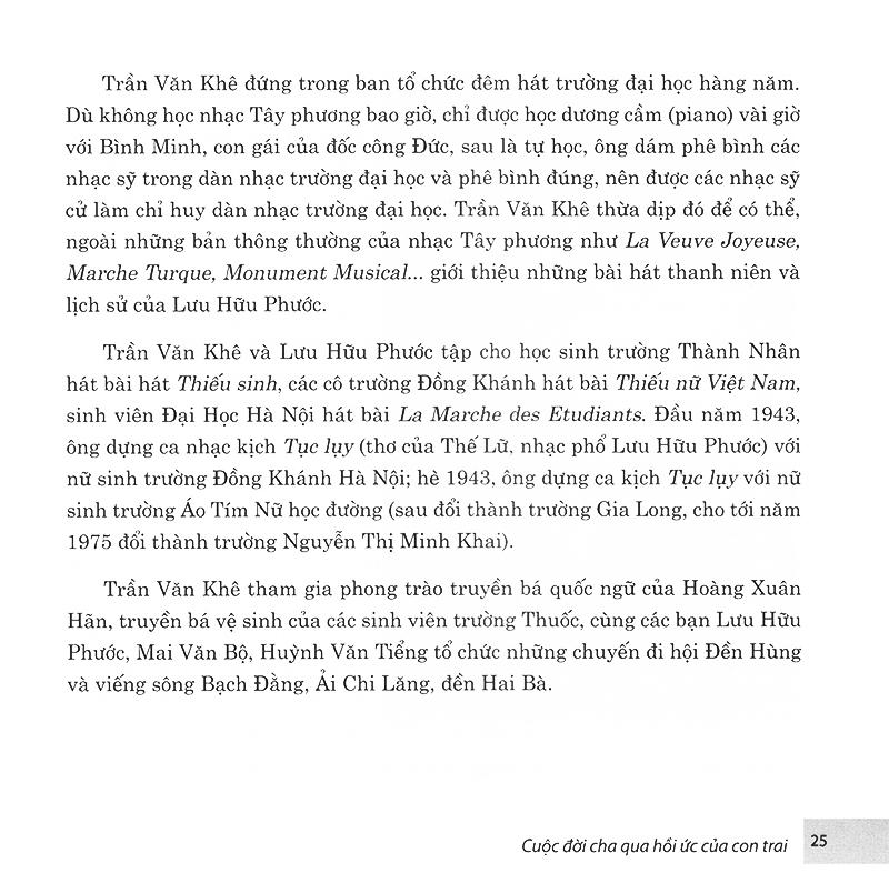 Trần Văn Khê - Tâm Và Nghiệp
