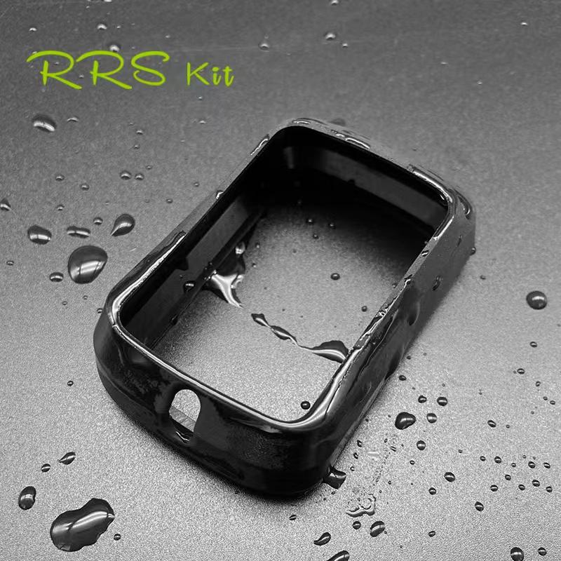 RRSKIT Xe đạp Máy tính Nắp silicone cho GEOID CC300 CC400 Nắp đậy đồng hồ bấm giờ Magene C206 / C206 Pro Vỏ bảo vệ đồng hồ tốc độ GPS