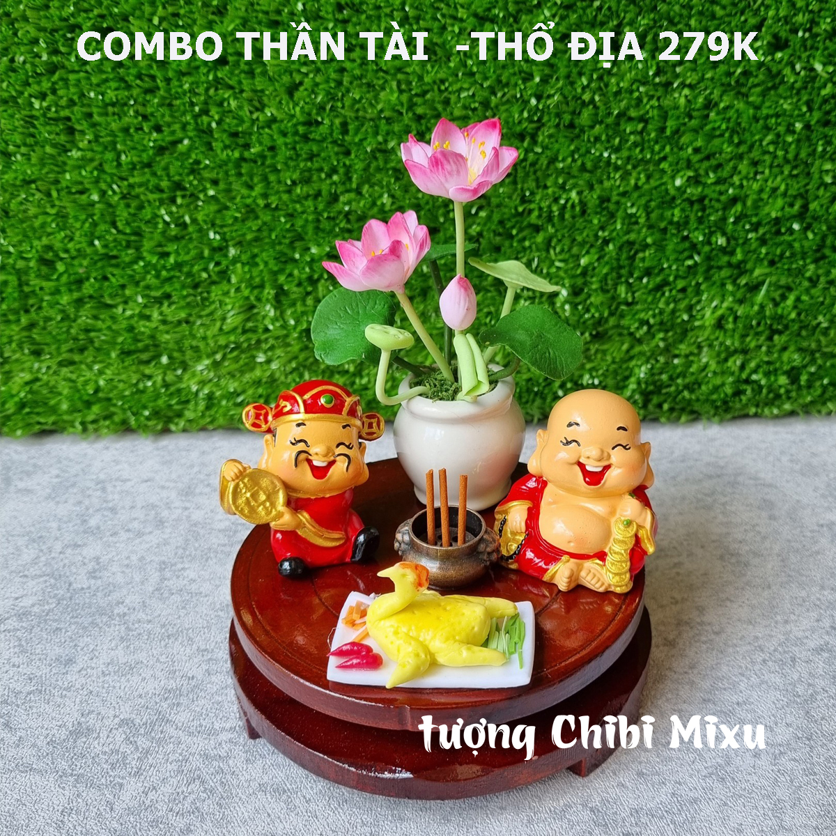 Combo Thần Tài - Thổ Địa nhiều mẫu