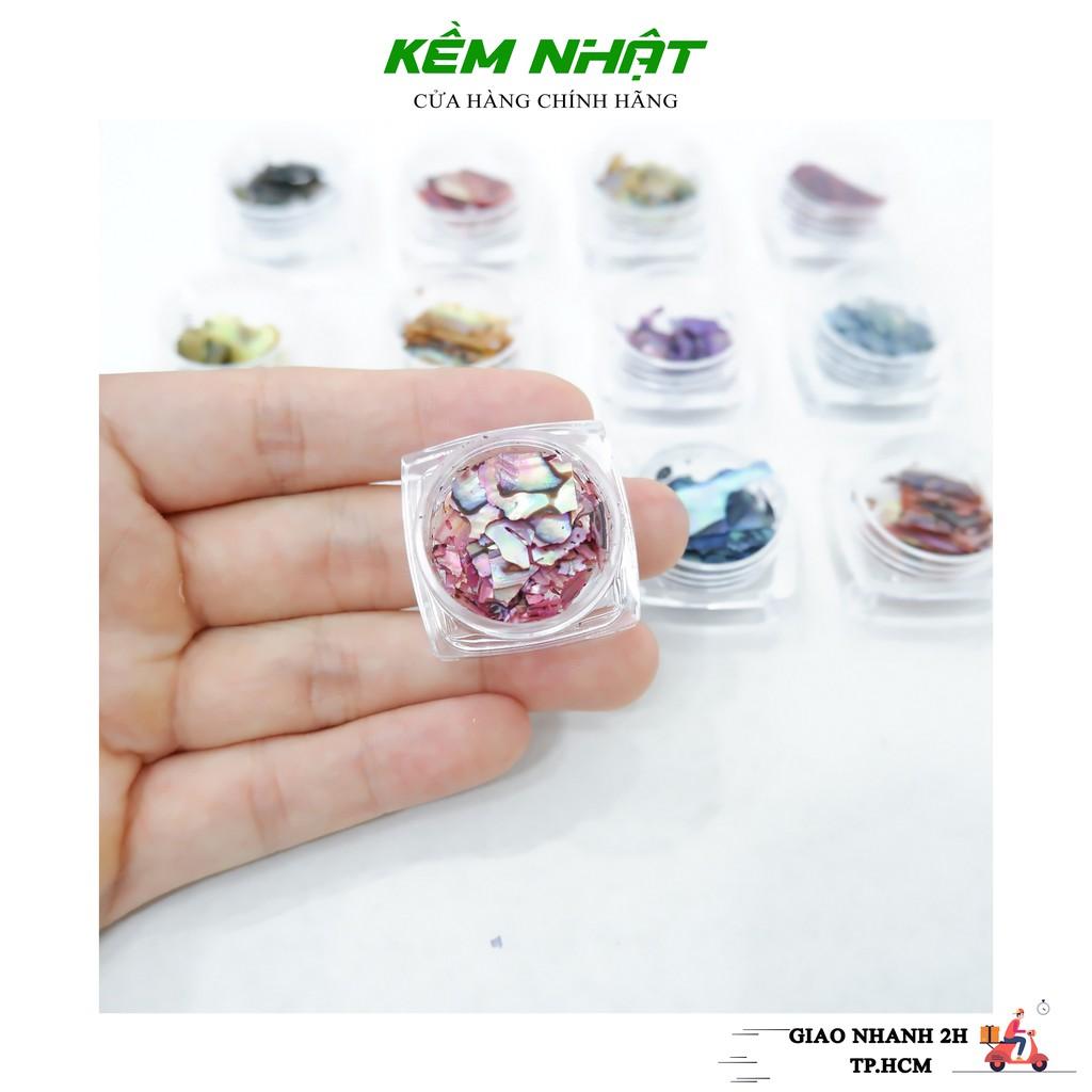 Set 12 Xà Cừ nail Hàn Quốc