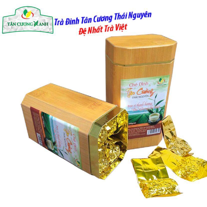 Trà Đinh Tân Cương Đặc Biệt 200gr TÂN CƯƠNG XANH Trà Thái Nguyên