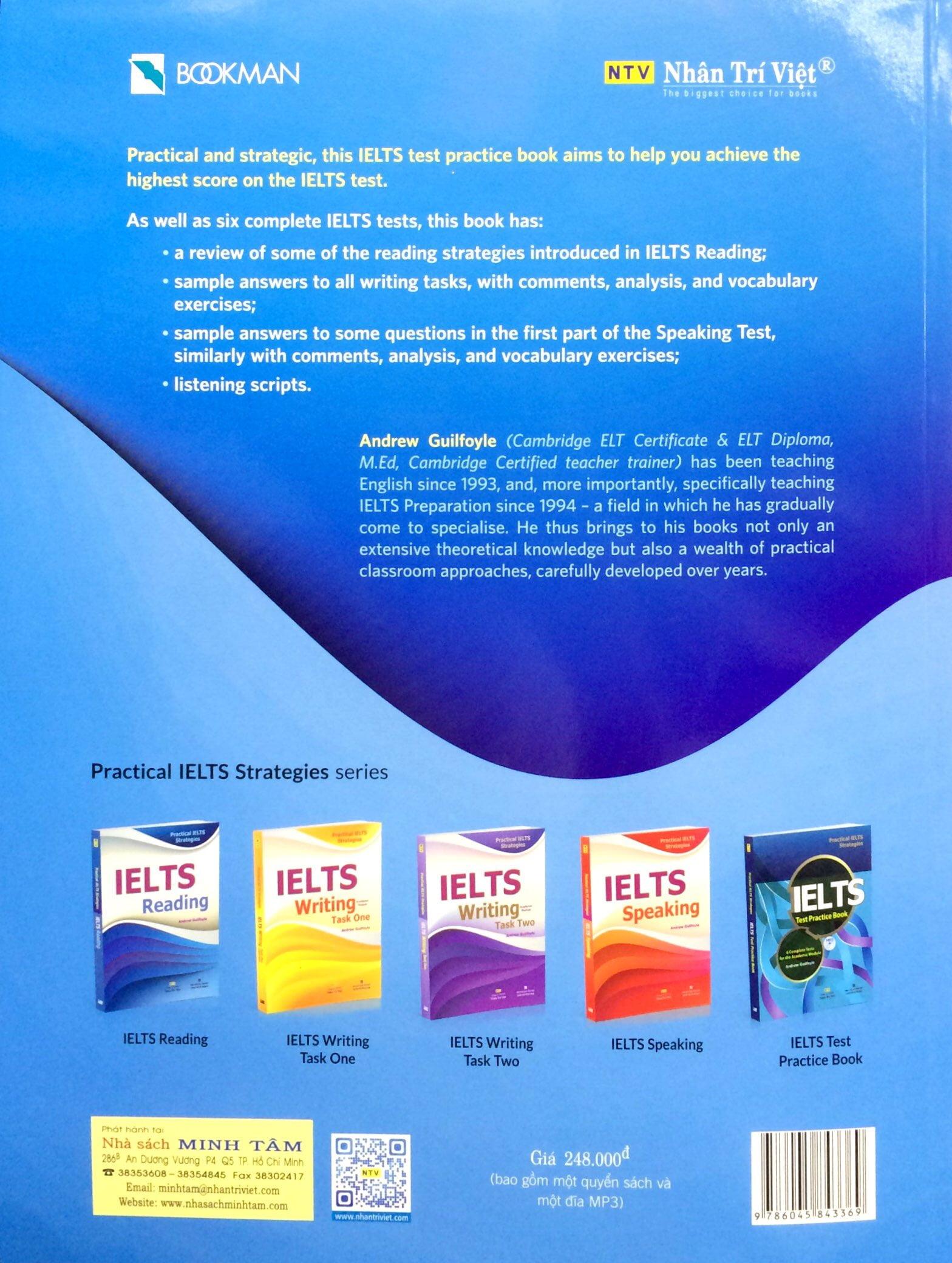 IELTS Test Practice Book (Kèm CD)