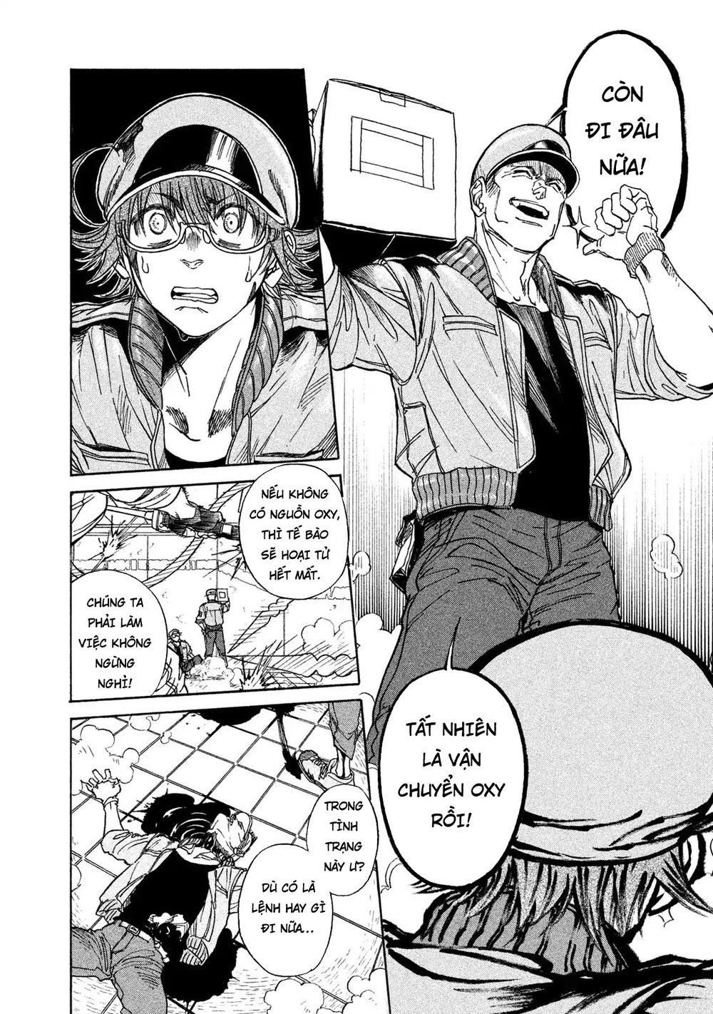 biệt đội tế bào black - hataraku saibou black chapter 1.1 26