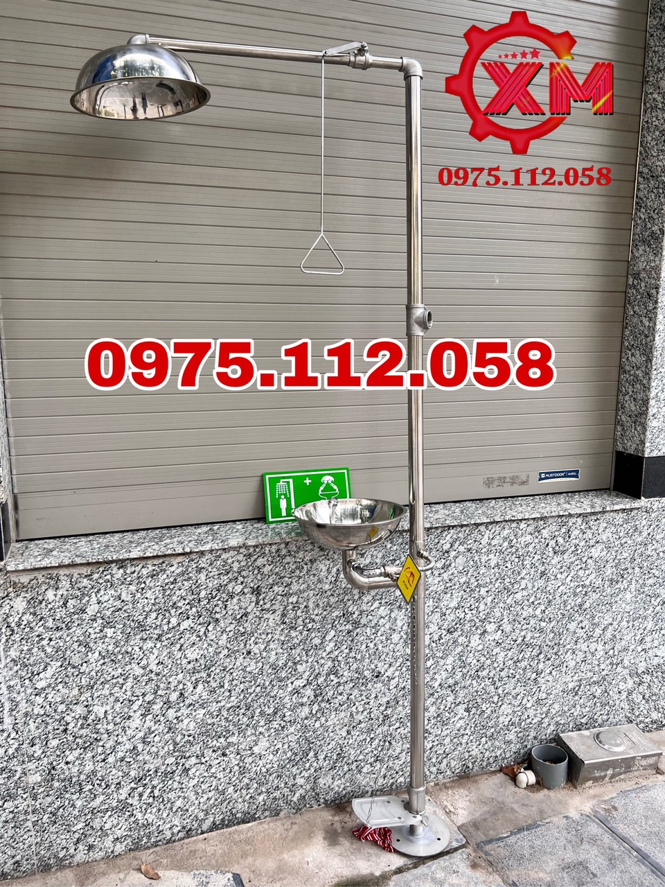 Bổn rửa mắt và tắm khẩn câp,máy rửa mắt khẩn cấp