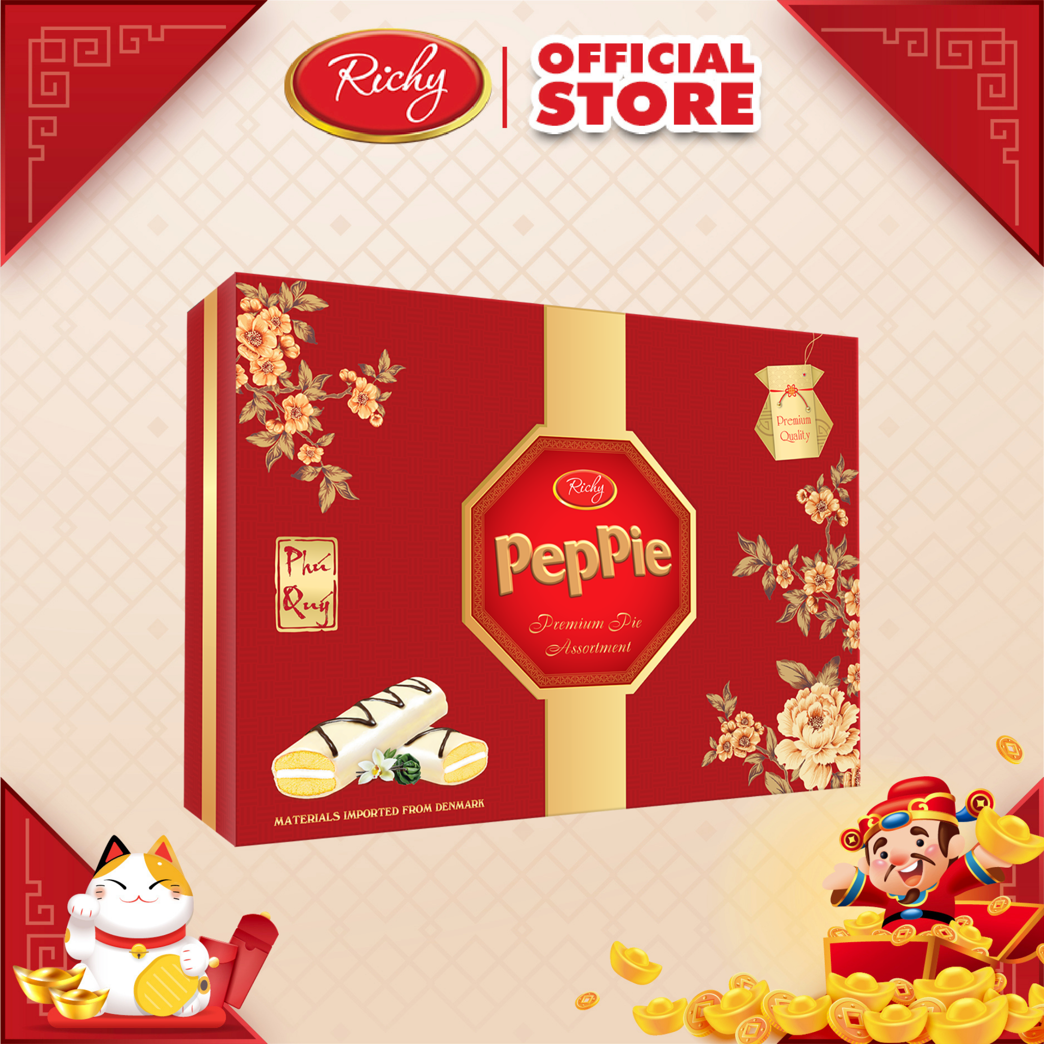 Bánh Peppie Phú Quý 468g - Tết 2024