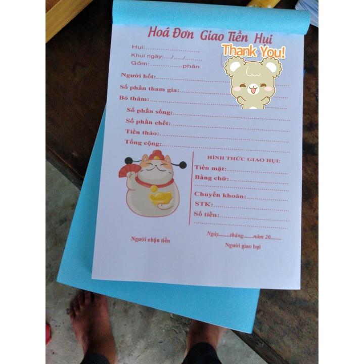 Hóa đơn giao hụi
