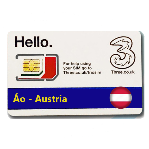 Sim Du lịch Áo - Austria 4G Tốc độ cao