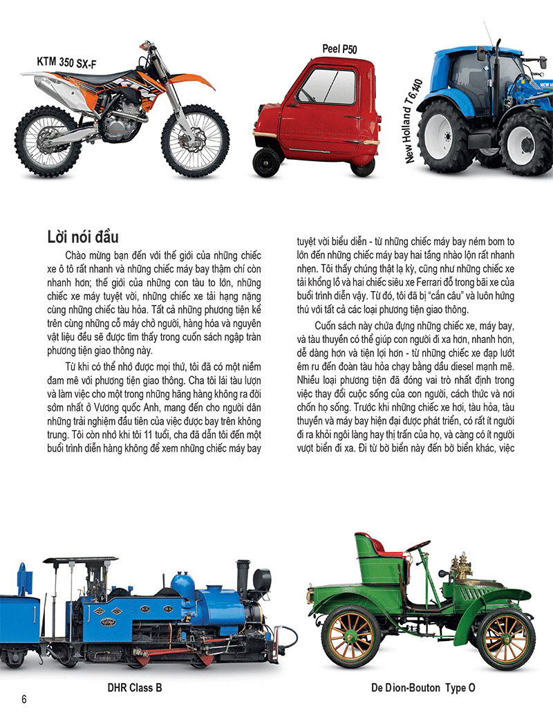 Bách khoa thư về các loại phương tiện giao thông
