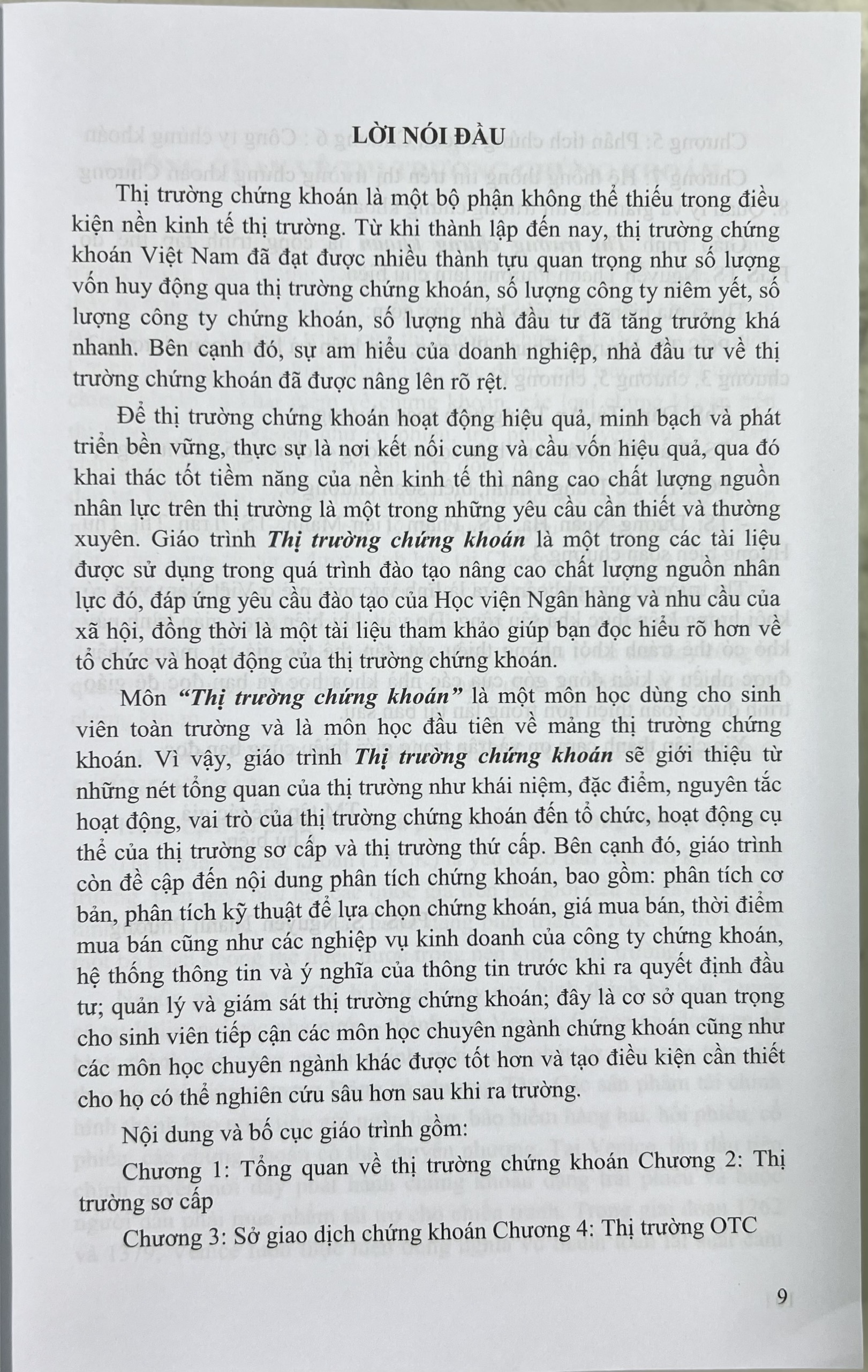 Sách - Giáo trình Thị trường Chứng khoán