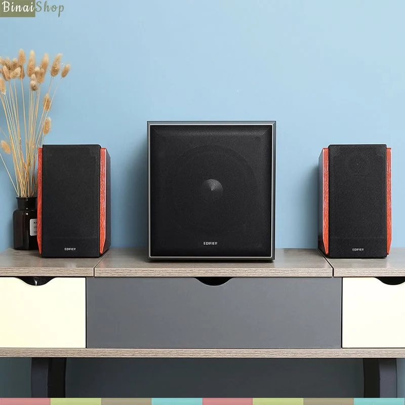 Edifier R1700BTs - Loa Bookself Kiểm Âm, Bluetooth 5.0 / RCA Kép / Sub Out, Công Suất 66W - Hàng chính hãng