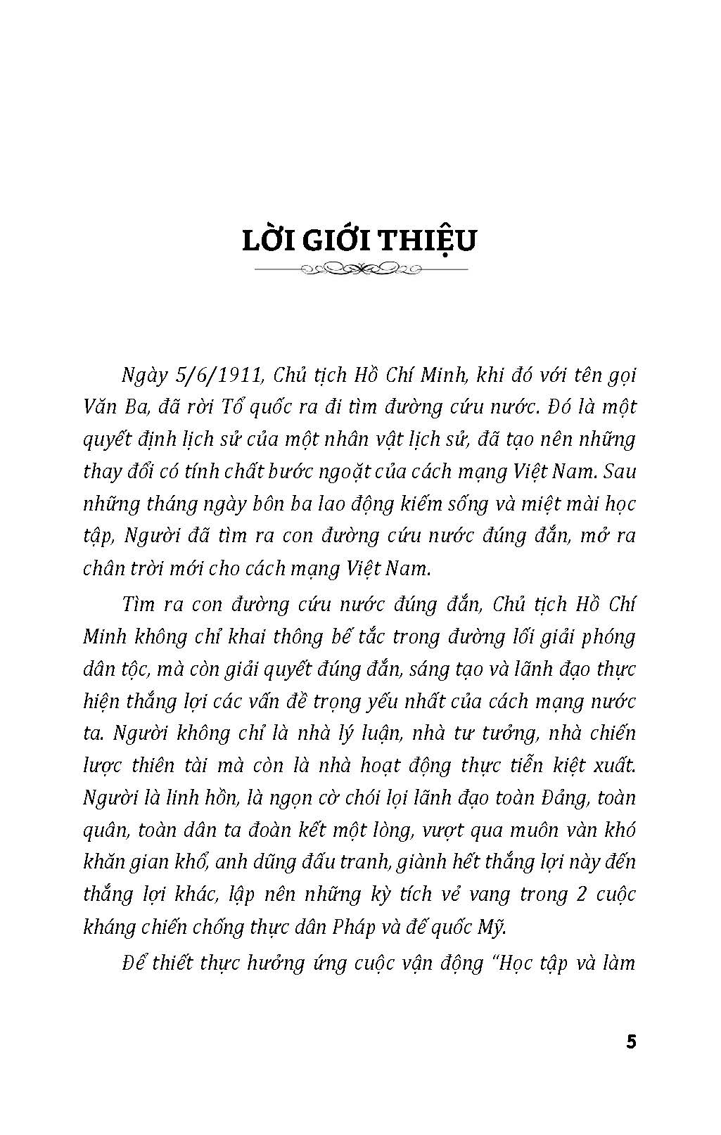 Chủ Tịch Hồ Chí Minh Với Cuộc Hành Trình Của Thời Đại - Tìm Đường Đi Cho Dân Tộc Đi Theo