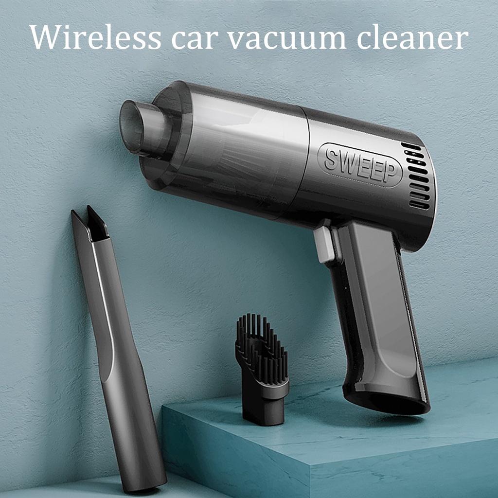 Cầm tay có thể sạc lại cho ô tô tại nhà Máy hút bụi ô tô cầm tay sử dụng kép 2000mAH Dung lượng pin 120W USB Tiện ích Phụ kiện
