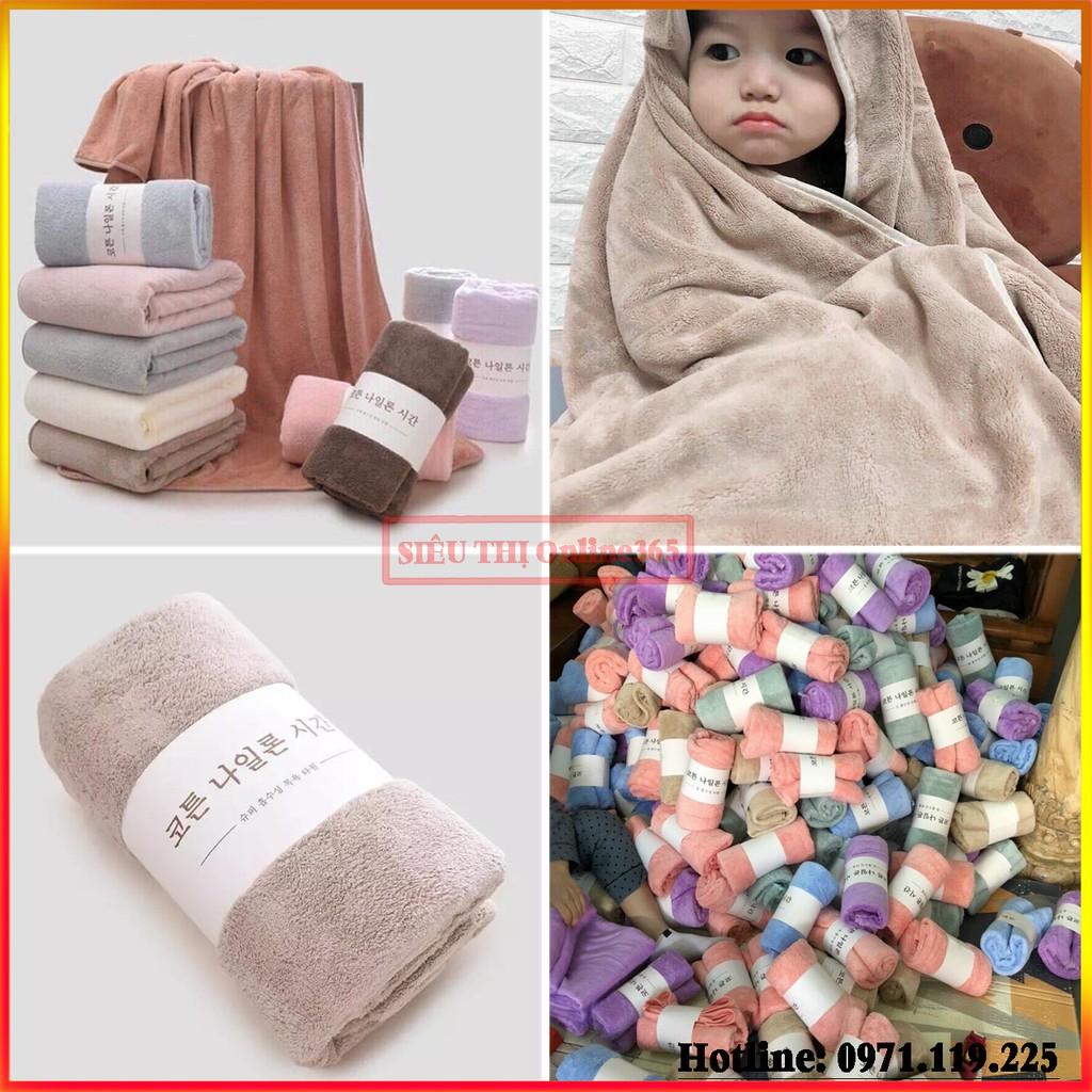 Khăn Tắm Hàn Quốc - Hàng Cao Cấp Kích Thước 70 x 140 Cm