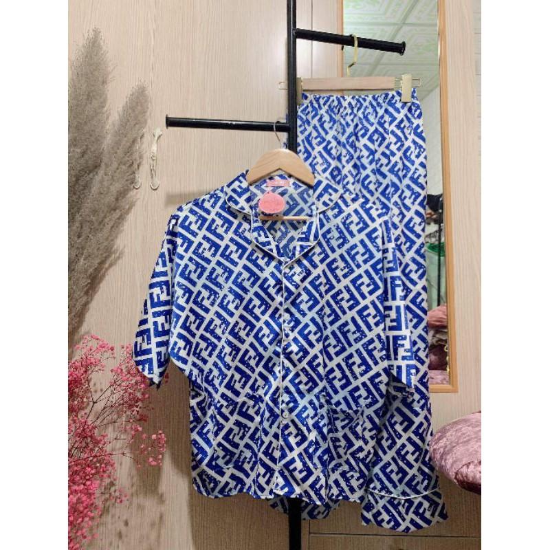 Đồ bộ nữ quần dài áo tay ngắn