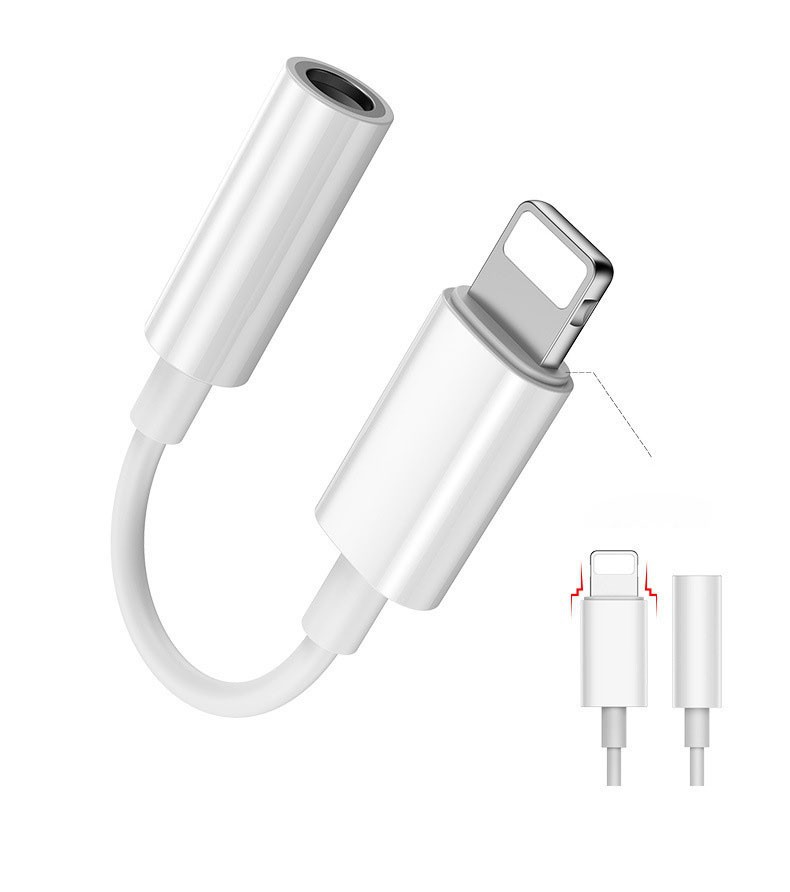 Cáp chuyển đổi tai nghe 3.5mm cho iphone có hỗ trợ đàm thoại