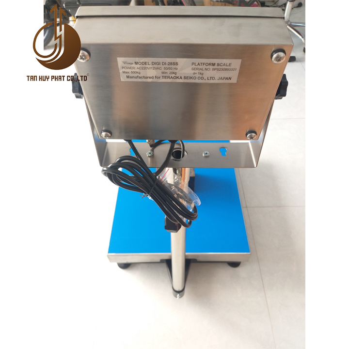 Cân Bàn Điện Tử DI28SS - Mặt Bàn Cân 500x600MM - Đầu Chống Nước