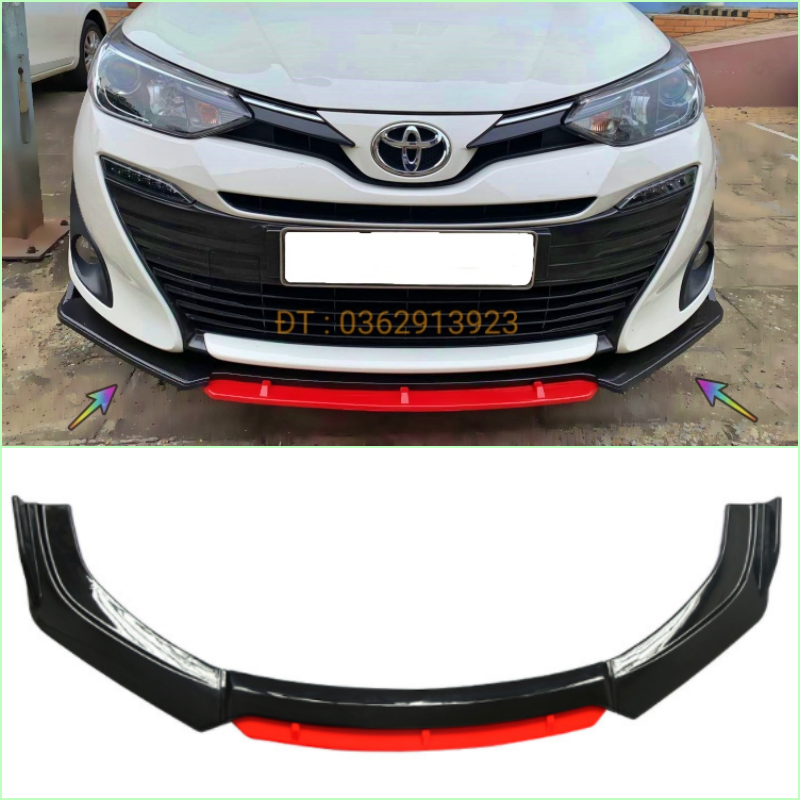 Cản trước Toyota Vios Hàng Loại 1 Độ Được Cho Các Đời Xe  Tác Dụng Bảo Vệ Xe Chống Va Quyệt