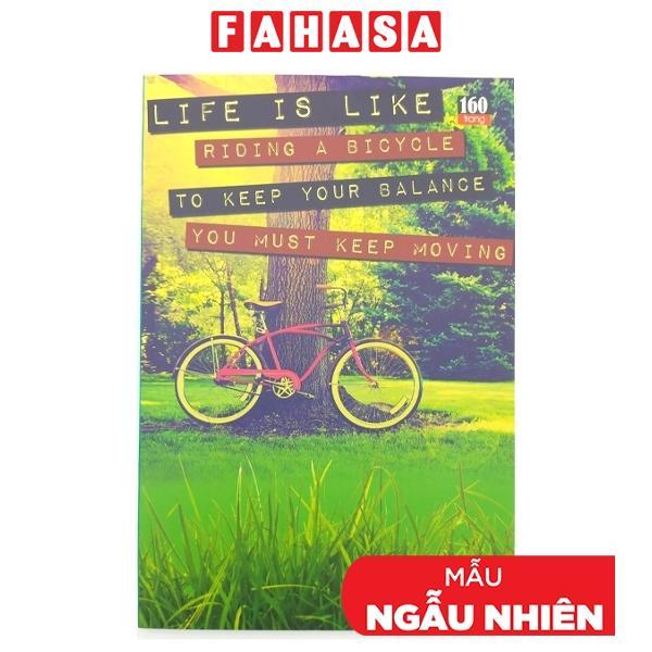 Tập 4 Ly Ngang 160 Trang ĐL 60g/m2 - FAHASA (Mẫu Màu Giao Ngẫu Nhiên)