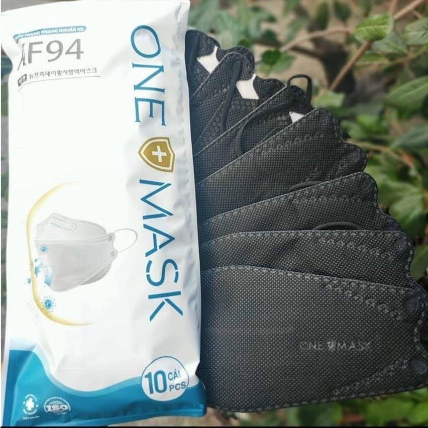 Set 20/10 khẩu trang y tế KF94 ONE MASK ONEMASK kháng khuẩn lọc bụi chống nắng và tia UV công nghệ 4D Hàn Quốc