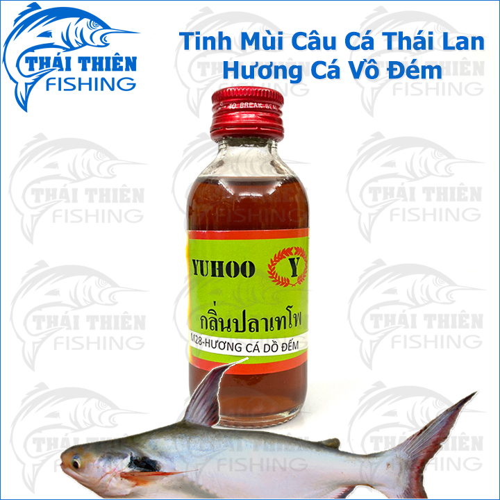 Tinh Mùi Câu Cá Thái Lan, Hương Dụ Cá Vồ Đém, Cá Tra Bần Chai 58ml