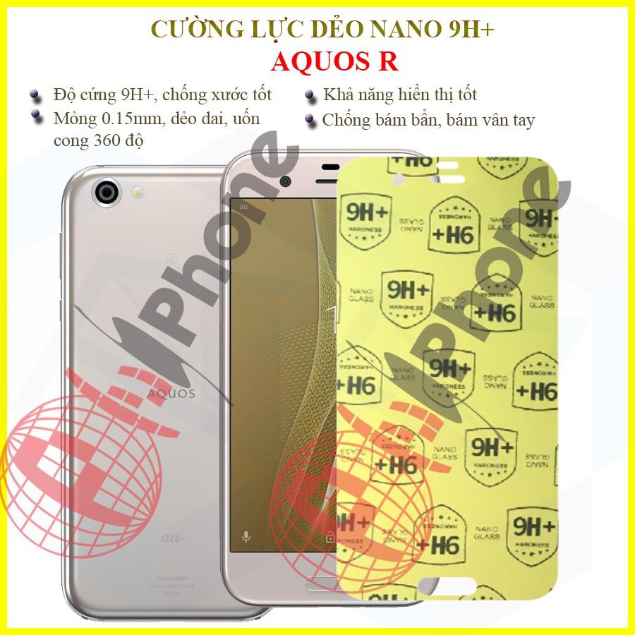 Dán cường lực dẻo nano dành cho  Sharp Aquos R SHV39/ 605SH/ SH03J