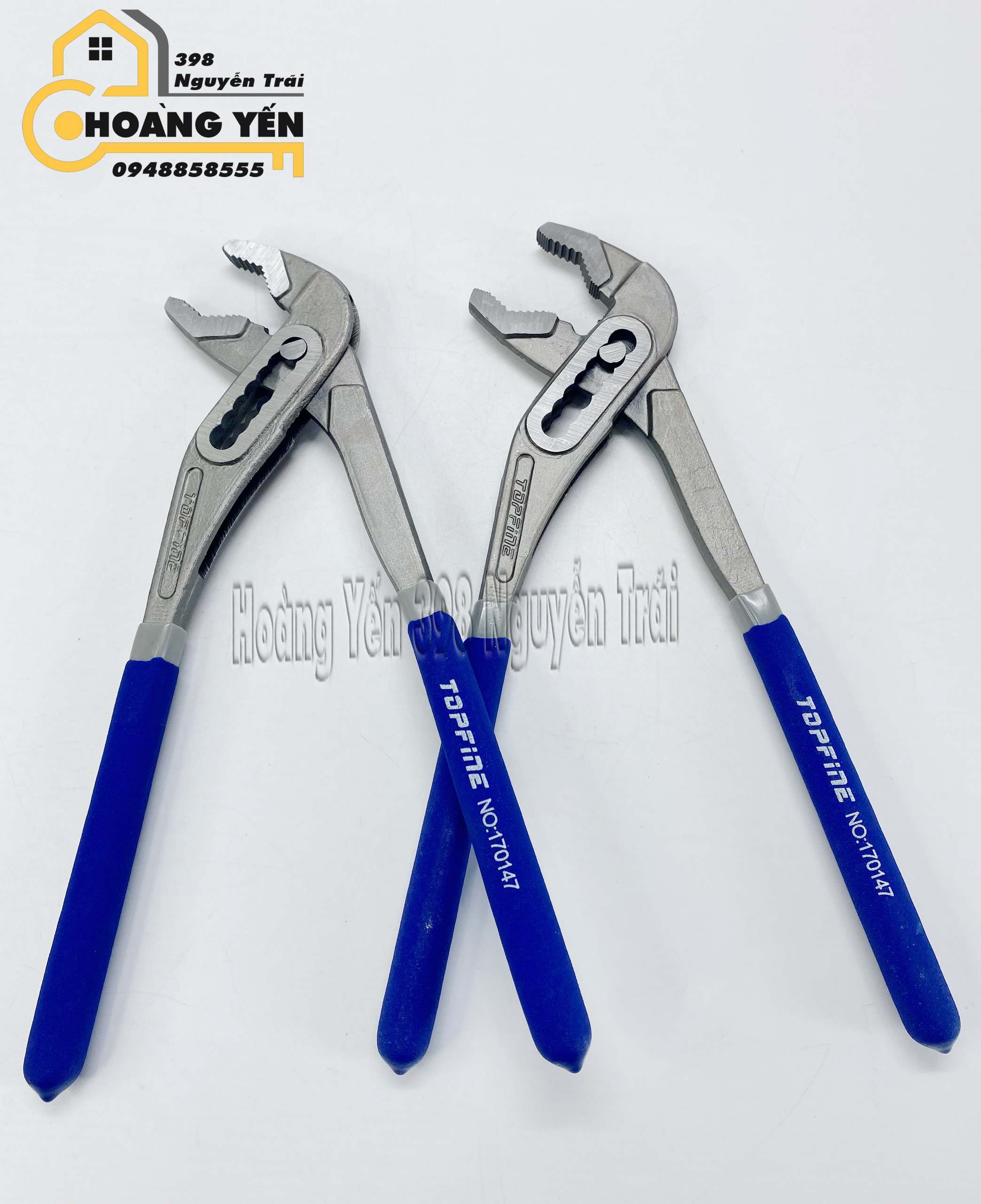 Kìm mỏ quạ đa năng 7 lỗ TOPFINE 10 inch kìm kẹp ống nước Kềm mỏ quạ kẹp giữ, kềm vặn mở ống nước cho thợ điện nước Kìm mỏ quả loại tốt Kìm mỏ quạ bền bỉ