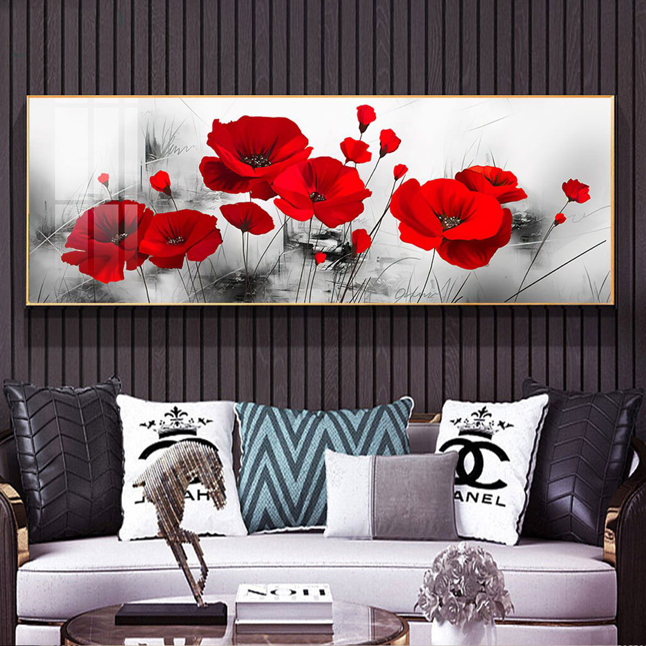 Tranh Canvas Trang Trí Cao Cấp - Tranh Những Bông Hoa Nghệ Thuật Đẹp
