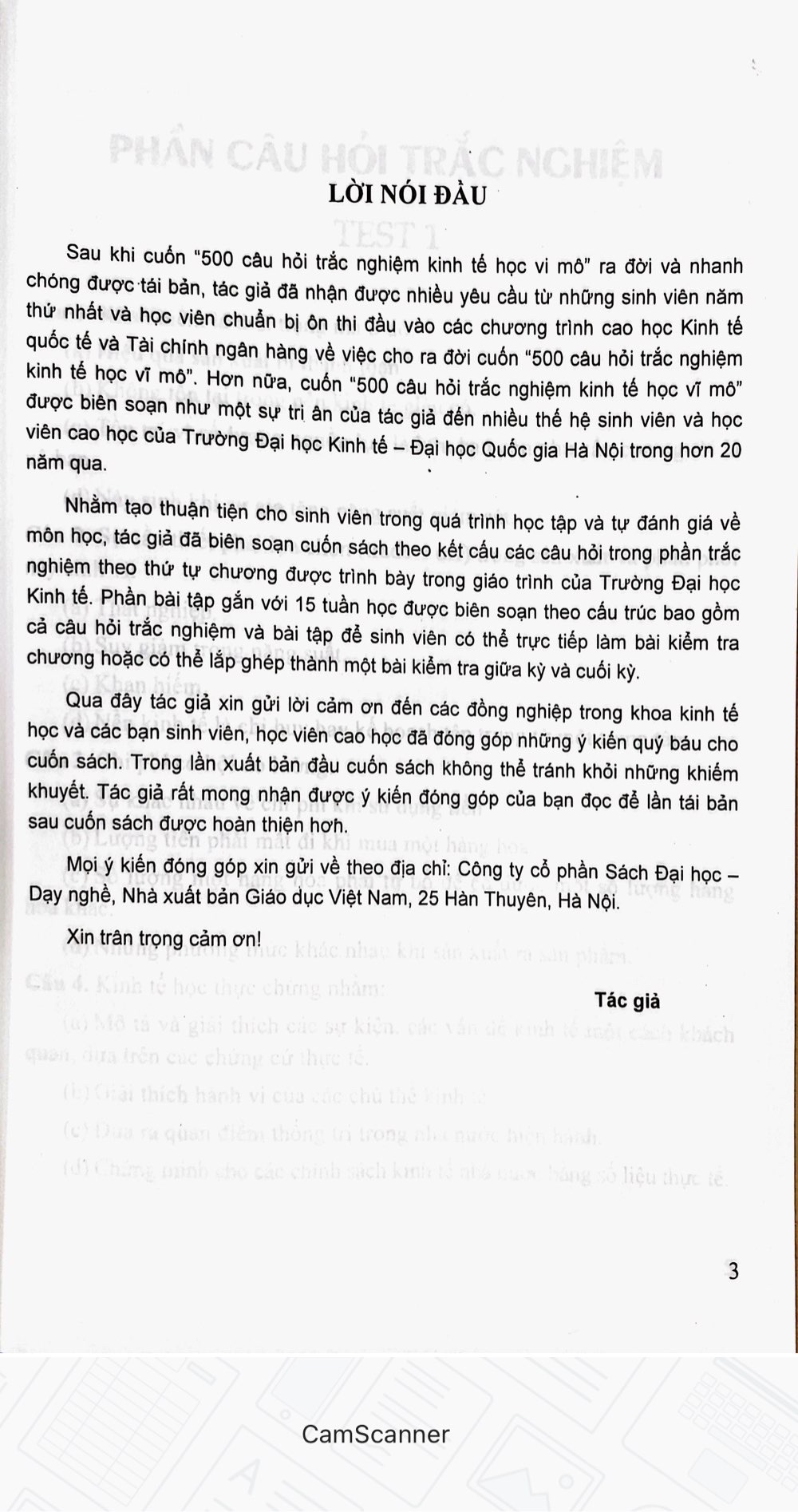 500 câu hỏi trắc nghiệm kinh tế học vĩ mô (Dành cho các trường Đại học, Cao đẳng khối kinh tế)